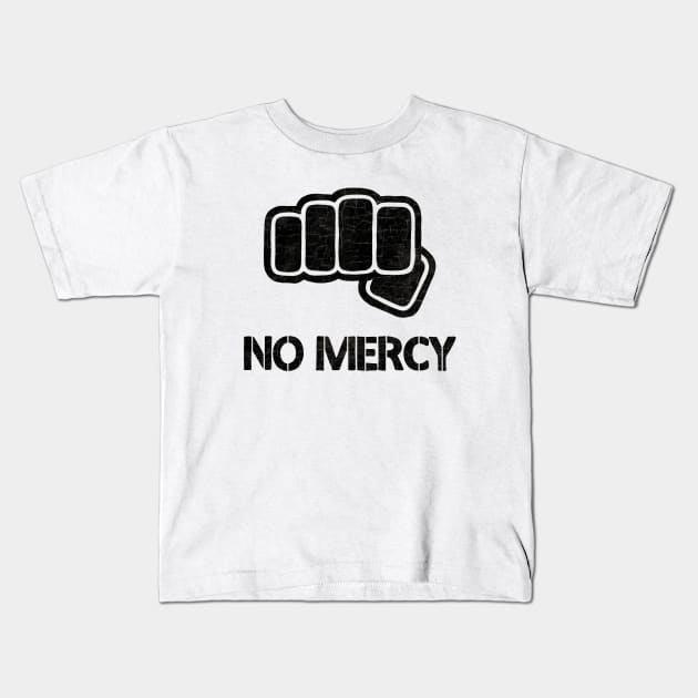 Cobra Kai - No Mercy Kids T-Shirt by valentinahramov